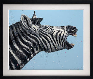 Abbey Framed Signed Limited Edition Print on Paper by Artist Paul Oz