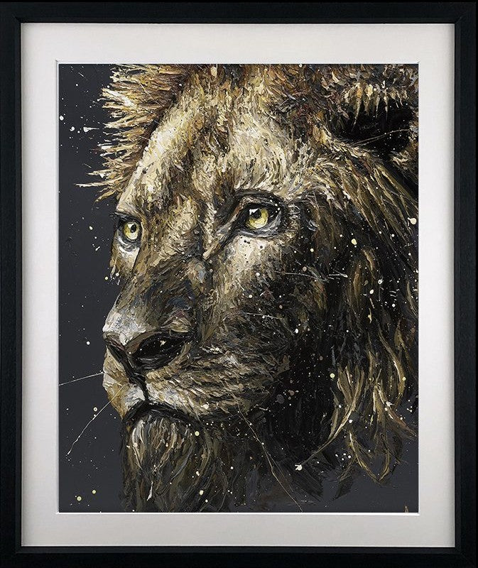 Clint Framed Signed Limited Edition Print on Paper by Artist Paul Oz