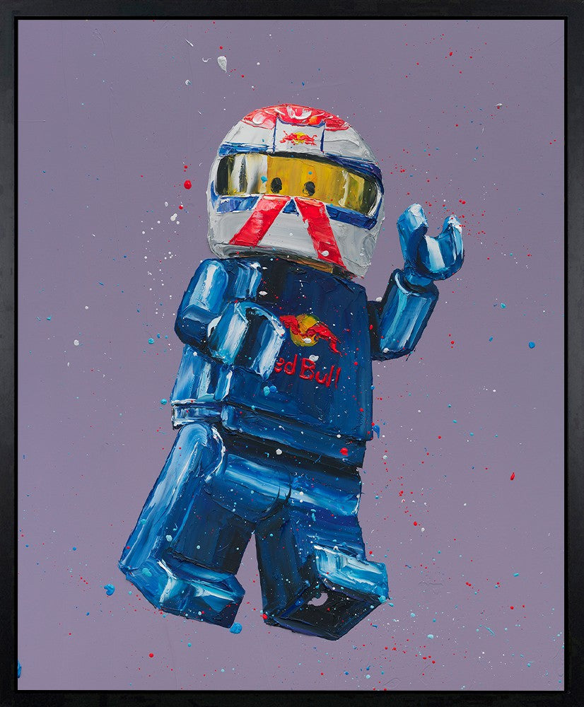 Lego Max II Signed Limited Edition Print on Boxed Canvas by Artist Paul Oz