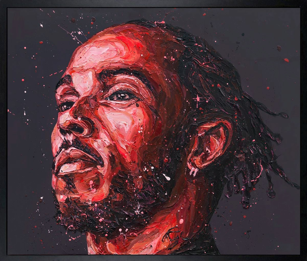 Lewis in Red - Original