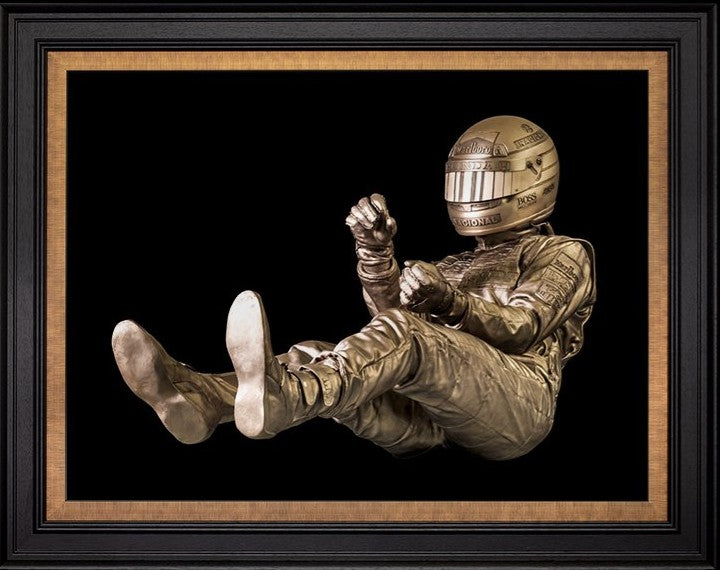 Senna La Rascasse Framed Limited Edition Lenticular by Artist Paul Oz