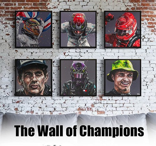 Taxi For Senna - Wall of Champions